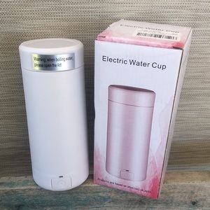 New! Portable Electric Water Cup White